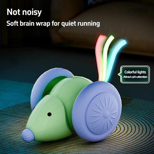 Interactive Cat Toy - Electric Mouse Car with Automatic Teaser