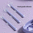 Pet Silicone Toothbrush and Toothpaste Set - Teeth Cleaning for Cats and Dogs