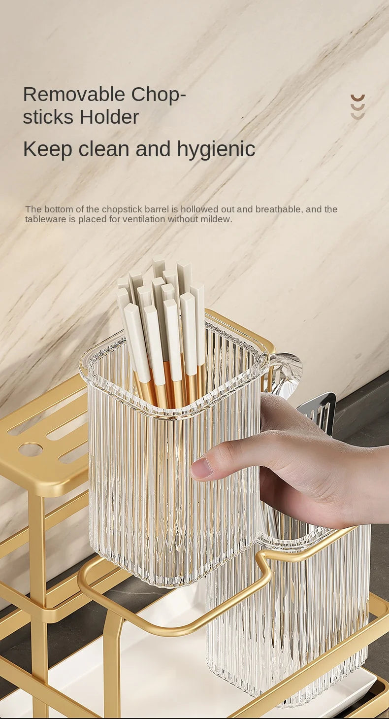 Kitchen Knife Rack - Wall-Mounted Cutting Board and Tool Storage
