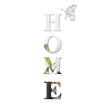 Home Logo 3D Mirror Wall Sticker - Stylish Entrance Decoration for Home
