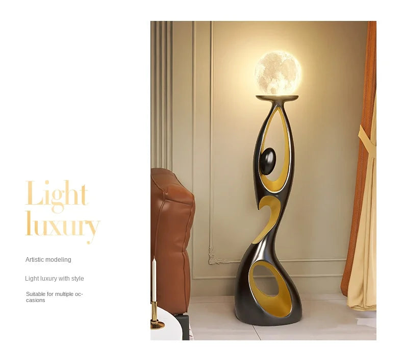 Home Art Decor - Luxury Abstract Sculptures for Living Room and TV Cabinet