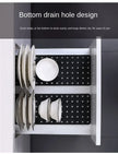 Kitchen Organiser - Sink Dish Drying Rack and Storage Solution