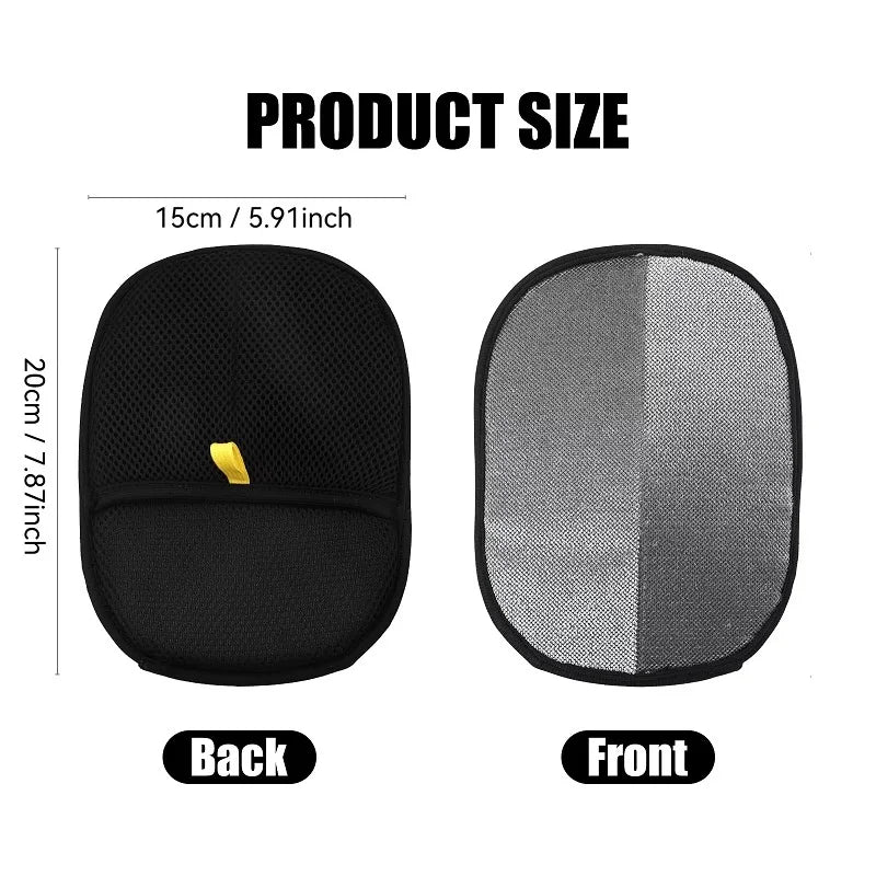 Pet Hair Removal Gloves - Portable and Washable for Easy Cleaning