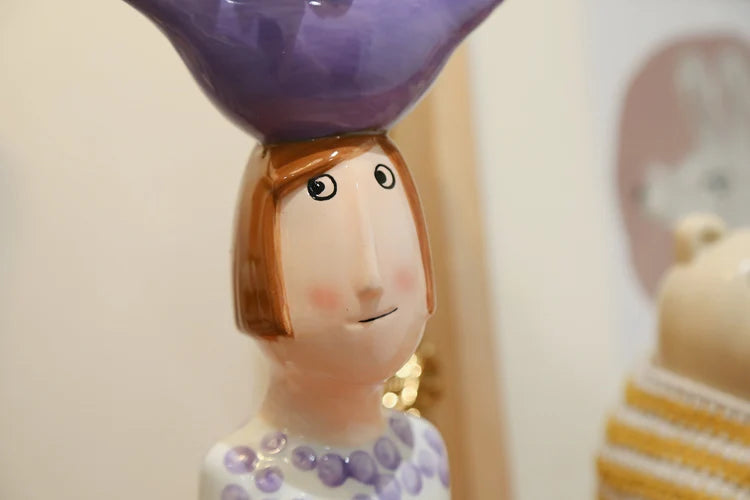 Vase Home Decor - Ceramic Vases for Room Decoration and Flower Arrangements