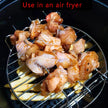 Stainless Steel Grill Baking Pan - BBQ Kitchen Tools for Air Fryers