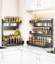 Kitchen Seasoning Rack - Multi-Functional Countertop Storage Solution