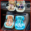 Car Seat Model for Labubu Doll V2 - Kawaii Interior Styling Accessories
