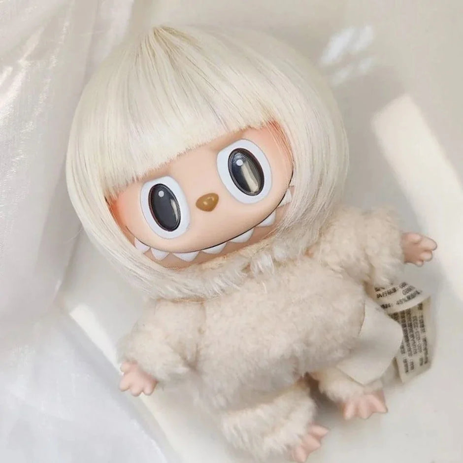 Short Afro Wig Decoration for Ropa V1 V3 Dolls - Fill Accessories for Labubu