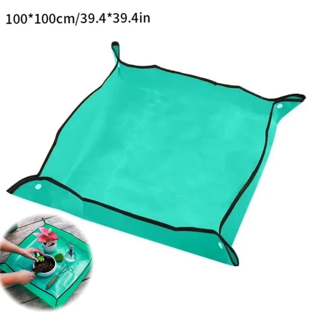 Gardening Mat - Waterproof Square Plant Pad for Easy Potting and Repotting