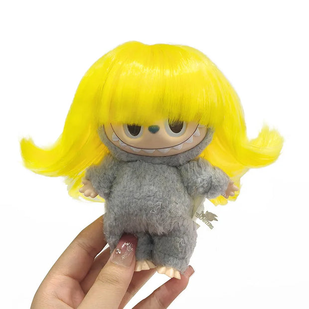 Short Afro Wig Decoration for Ropa V1 V3 Dolls - Fill Accessories for Labubu