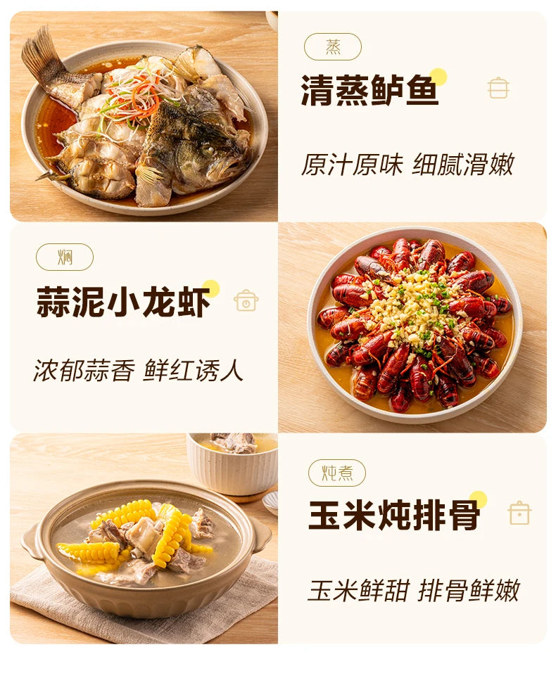 Kitchen Robot Machine - Intelligent 220V Food Processor