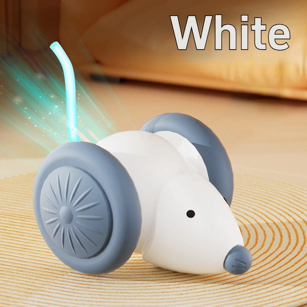 Interactive Cat Toy - Electric Mouse Car with Automatic Teaser