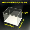 1PC Transparent Acrylic Display Box Self - Assembled Dustproof Storage Cabinet for Car Models Toys Collectibles Modern Style - Tropical Treasures LTD
