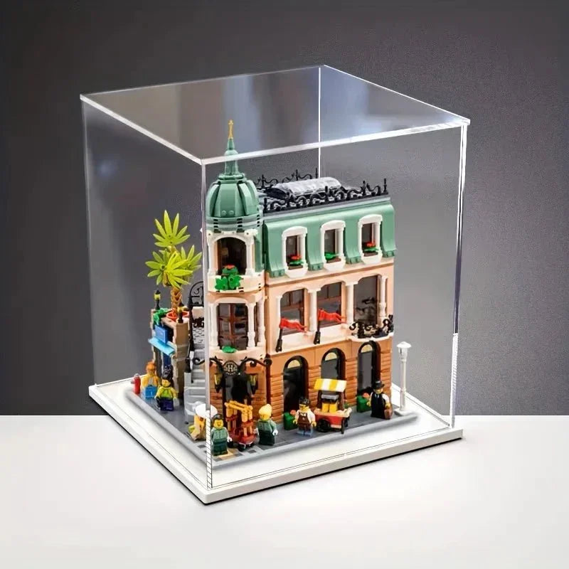 1PC Transparent Acrylic Display Box Self - Assembled Dustproof Storage Cabinet for Car Models Toys Collectibles Modern Style - Tropical Treasures LTD