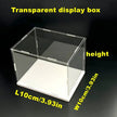 1PC Transparent Acrylic Display Box Self - Assembled Dustproof Storage Cabinet for Car Models Toys Collectibles Modern Style - Tropical Treasures LTD