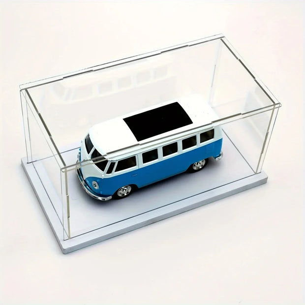 1PC Transparent Acrylic Display Box Self - Assembled Dustproof Storage Cabinet for Car Models Toys Collectibles Modern Style - Tropical Treasures LTD