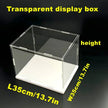 1PC Transparent Acrylic Display Box Self - Assembled Dustproof Storage Cabinet for Car Models Toys Collectibles Modern Style - Tropical Treasures LTD