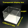 1PC Transparent Acrylic Display Box Self - Assembled Dustproof Storage Cabinet for Car Models Toys Collectibles Modern Style - Tropical Treasures LTD