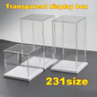 1PC Transparent Acrylic Display Box Self - Assembled Dustproof Storage Cabinet for Car Models Toys Collectibles Modern Style - Tropical Treasures LTD