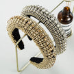 Fashion Gold/Silver Pearl Hair Band Baroque Rhinestone Headband for Girls Luxury Sweet Headwear Casual Hair Accessories - Tropical Treasures LTD