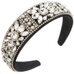 Fashion Gold/Silver Pearl Hair Band Baroque Rhinestone Headband for Girls Luxury Sweet Headwear Casual Hair Accessories - Tropical Treasures LTD