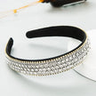 Fashion Gold/Silver Pearl Hair Band Baroque Rhinestone Headband for Girls Luxury Sweet Headwear Casual Hair Accessories - Tropical Treasures LTD