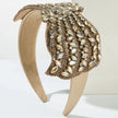 Fashion Gold/Silver Pearl Hair Band Baroque Rhinestone Headband for Girls Luxury Sweet Headwear Casual Hair Accessories - Tropical Treasures LTD
