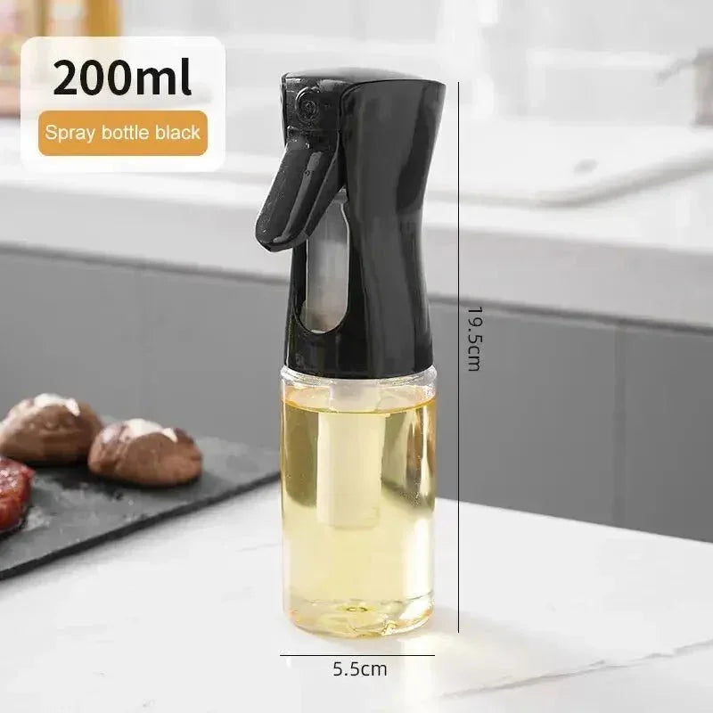1PC Oil Spray Pot 200/300/500ML Edible Olive Oil Spray Bottle for Kitchen Air Fryer Atomized Misty Oil Tank Household Herb & Spice Tool - Tropical Treasures LTD
