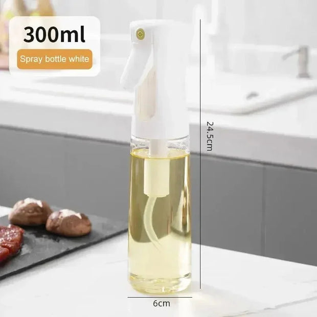 1PC Oil Spray Pot 200/300/500ML Edible Olive Oil Spray Bottle for Kitchen Air Fryer Atomized Misty Oil Tank Household Herb & Spice Tool - Tropical Treasures LTD