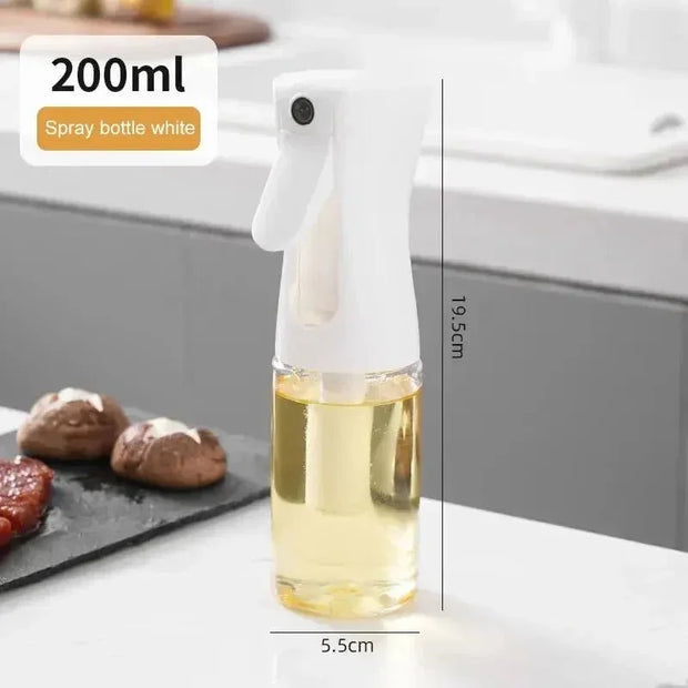 1PC Oil Spray Pot 200/300/500ML Edible Olive Oil Spray Bottle for Kitchen Air Fryer Atomized Misty Oil Tank Household Herb & Spice Tool - Tropical Treasures LTD