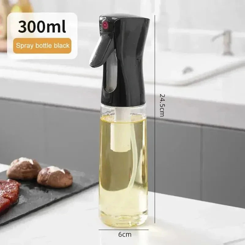 1PC Oil Spray Pot 200/300/500ML Edible Olive Oil Spray Bottle for Kitchen Air Fryer Atomized Misty Oil Tank Household Herb & Spice Tool - Tropical Treasures LTD