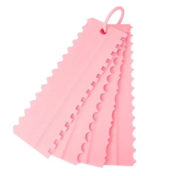 4/9pcs Cake Decoration Comb Set Adjustable Cream Demoulding Knife Smooth Scraper Baking Pastry Spatula Tools for Cake Smoothing - Tropical Treasures LTD