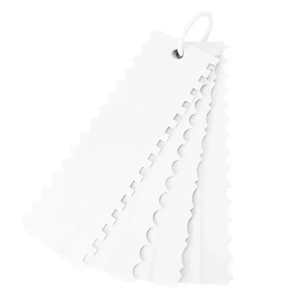 4/9pcs Cake Decoration Comb Set Adjustable Cream Demoulding Knife Smooth Scraper Baking Pastry Spatula Tools for Cake Smoothing - Tropical Treasures LTD