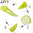 JJYY 3 In 1 Avocado Slicer Shea Corer Butter Fruit Peeler Cutter Pulp Separator Kitchen Vegetable Tools - Tropical Treasures LTD