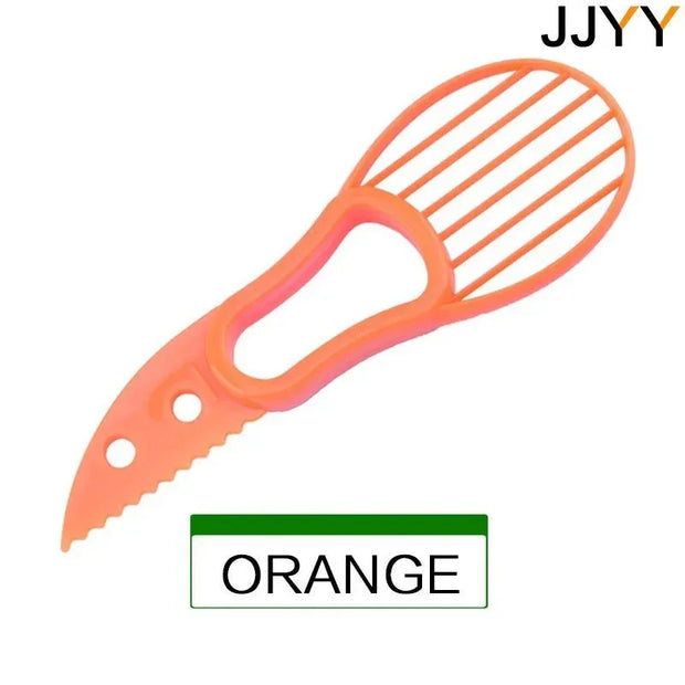 JJYY 3 In 1 Avocado Slicer Shea Corer Butter Fruit Peeler Cutter Pulp Separator Kitchen Vegetable Tools - Tropical Treasures LTD