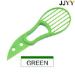 JJYY 3 In 1 Avocado Slicer Shea Corer Butter Fruit Peeler Cutter Pulp Separator Kitchen Vegetable Tools - Tropical Treasures LTD