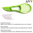JJYY 3 In 1 Avocado Slicer Shea Corer Butter Fruit Peeler Cutter Pulp Separator Kitchen Vegetable Tools - Tropical Treasures LTD