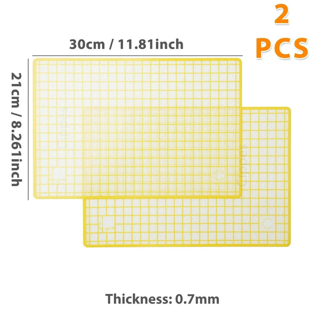Silicone Baking Mat for Oven Eco - Friendly Non - Stick Heat Resistant Sheets 30/42cm Sizes for Cookies Macarons Bread Baking Tools - Tropical Treasures LTD