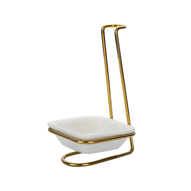 Slotted Spoon Portable Whisk Vertical Multifunctional Spoon Rest Holder for Hotpot Restaurant Counter Household Kitchen Utensil - Tropical Treasures LTD