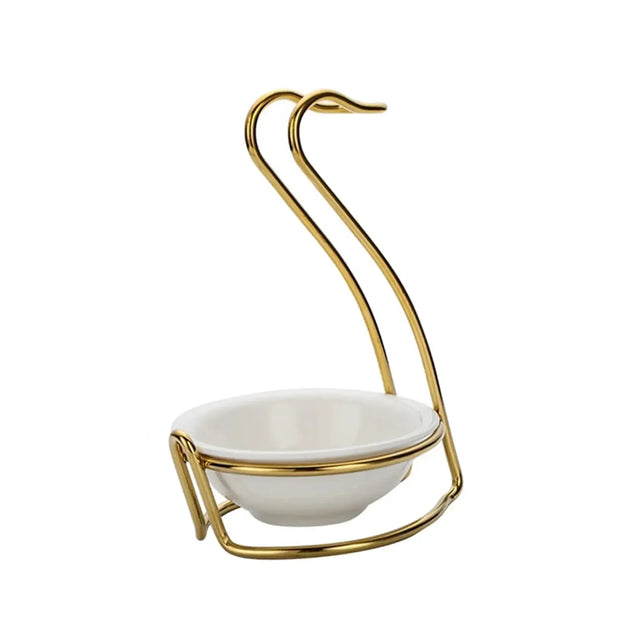 Slotted Spoon Portable Whisk Vertical Multifunctional Spoon Rest Holder for Hotpot Restaurant Counter Household Kitchen Utensil - Tropical Treasures LTD
