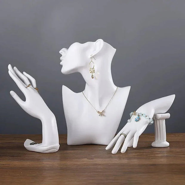 Fashion Jewelry Display Stand - Hand Model Anklet Watch Bracelet Organizer for Sketch Decoration Art Photo Ring Holder - Tropical Treasures LTD